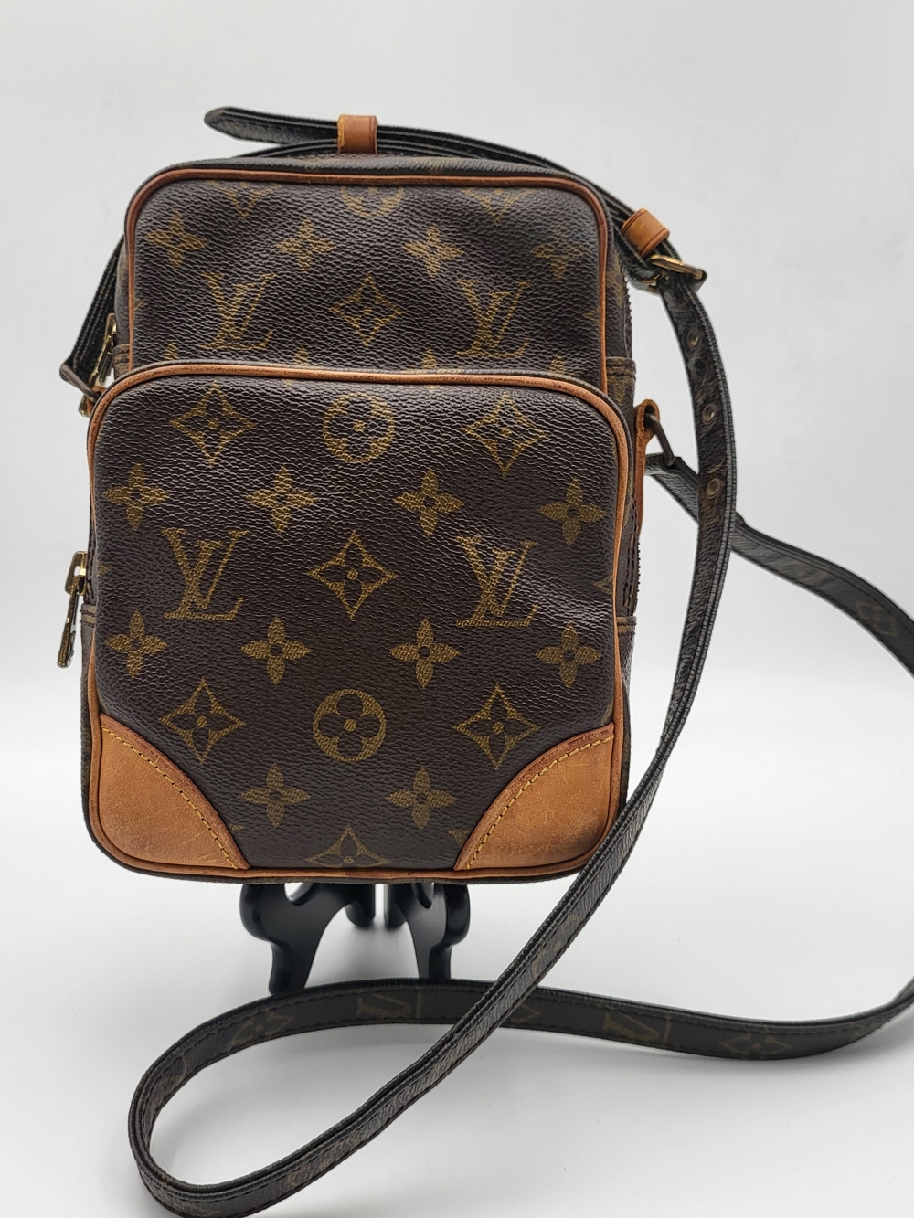 Louis Vuitton Monogram Amazone Crossbody Bag, Authentic w/COA.
